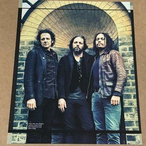 MARC FORD HOGG RICH ROBINSON of THE MAGPIE SALUTE - 2017 - Music Print Ad Photo